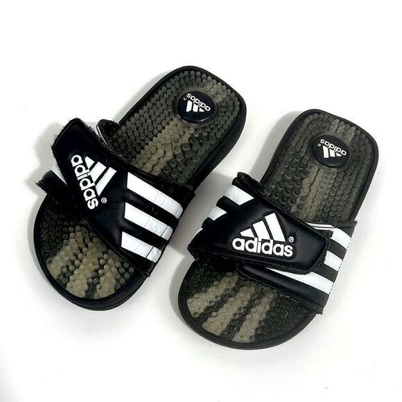 Adidas Slide On Sandals - Picture 1 of 9